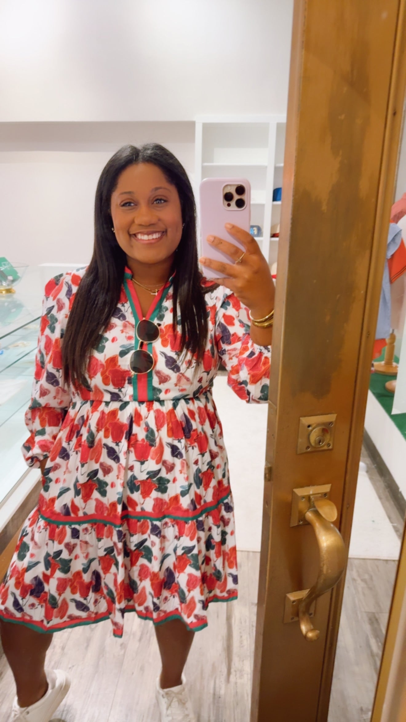 Fall Florals Dress