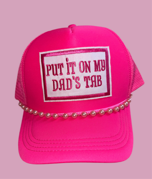 Put in on Dad’s Tab!