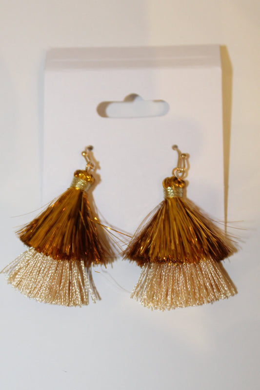 Golden Tiny Tassels
