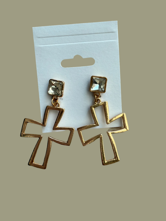 Look to the Cross Earrings